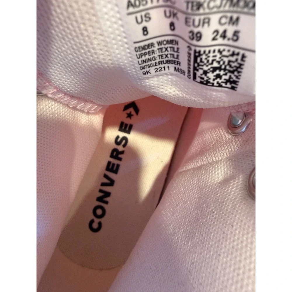 Converse Chuck Taylor All Star Lift Platform Pink Red Swirl High Top Barbiecore
